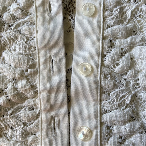 Anne Fontaine 'Calisse' Stretch Lace Blouse - Picture 15 of 16